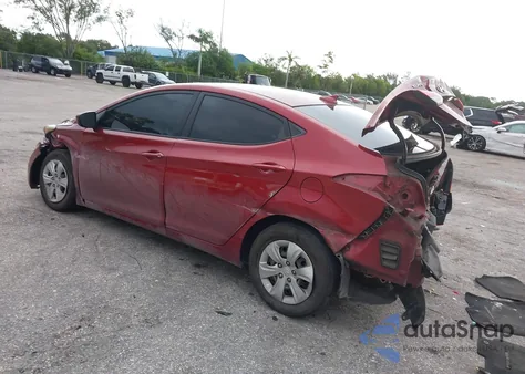 2016 Hyundai Elantra Se from USA, damaged, VIN 5NPDH4AE5GH789772